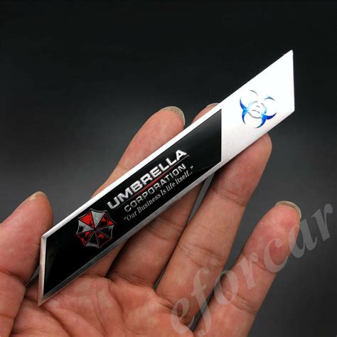 4pcs Resident Evil Umbrella Corporation Car Fender India | Ubuy