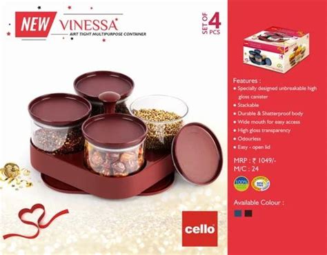 Air tight container - Cello Vinessa Container Distributor / Channel ...