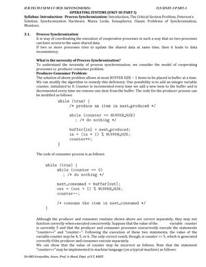 OS - UNIT-1 - Operating System Unit I R20 - UNIT- I. Operating Systems ...