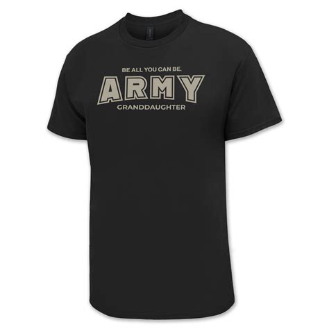 Army Granddaughter T-Shirt (Black) – Armed Forces Gear