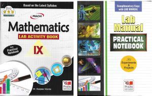 Mathematics (Lab Activity Book + Lab Manual Practical Notebook) Class-9 ...