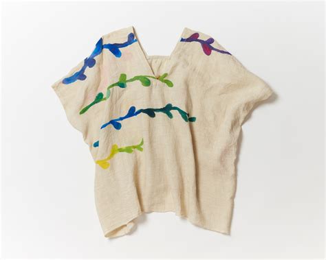 Draw V-neck Smock 04 | 75clothes