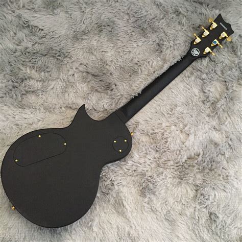 Buy Matt Black ESP Electric Guitar Gold Hardware HH Pickups TOM Bridge ...
