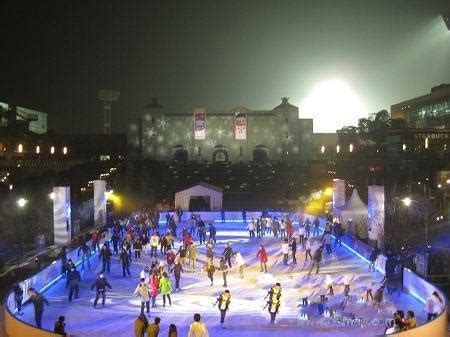 沪上首个户外大型溜冰场入住五角场创智天地-搜狐上海