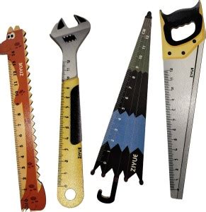Flipkart.com | KIDICITI Pack of 4 Unicorn Multicolor Rulers for Scales ...
