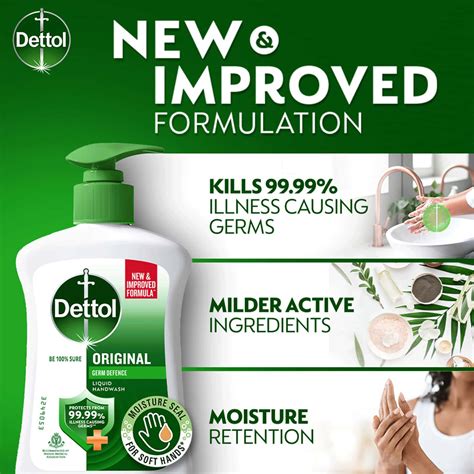 Buy DETTOL ORIGINAL HANDWASH PUMP + FREE SKINCARE REFILL 200ML + 175ML ...