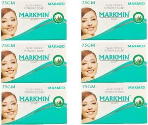 MAKMED PIMPLE CLEAR MARKMIN SOAP PACK OF SIX (6*75GM) - Price in India ...