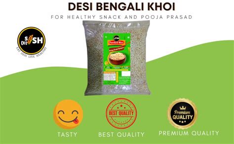 Sish Desi Bengali Khoi For Healthy Snack and Diwali Pooja Prasad - 1Kg ...