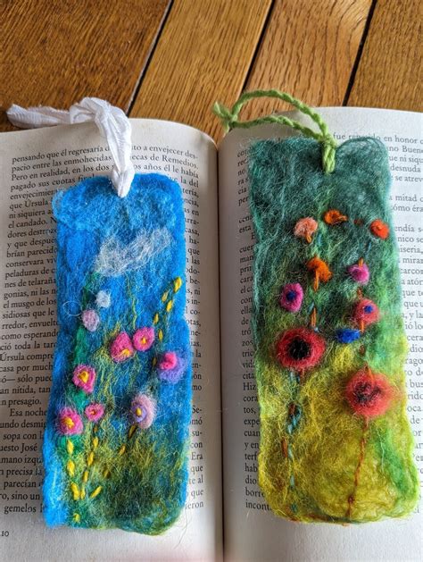 Image result for Felted Bookmarks