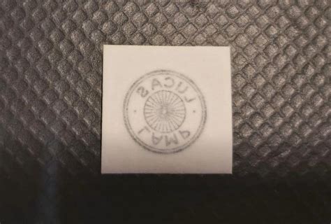 Lucas Sticker for Headlight , LUCAS LAMP inside use | BRITISH Only ...