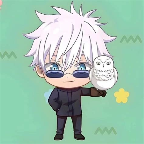 Chibi Gojo - Adorable character from Jujutsu Kaisen