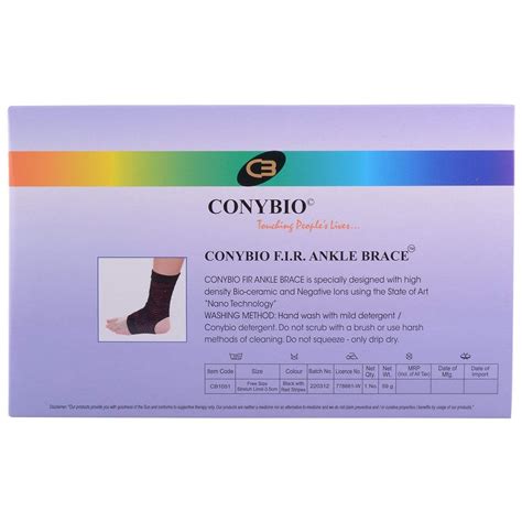 Conybio FIR Ankle Brace : For Ankle Support, A Supportive Therapy for ...