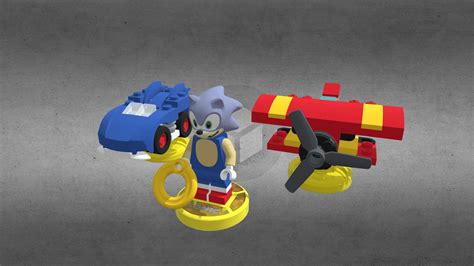 Lego Dimensions Sonic the Hedgehog fun pack. - Download Free 3D model ...