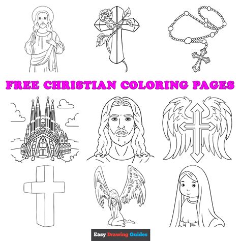 Christian Coloring Pages For Kindergarten Children