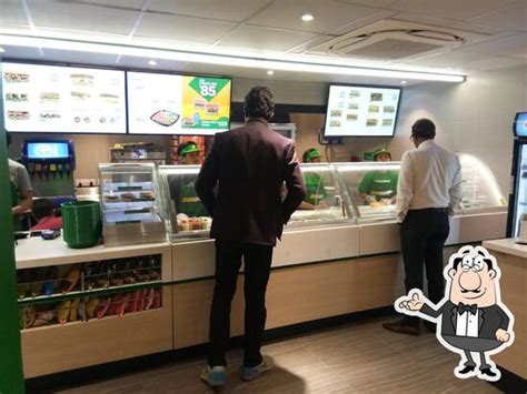 Menu at Subway, Imphal