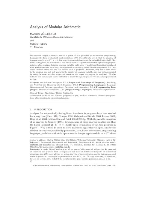 Image result for Pure Knowledge and Patterns of Modular Arithmetic Error Detection