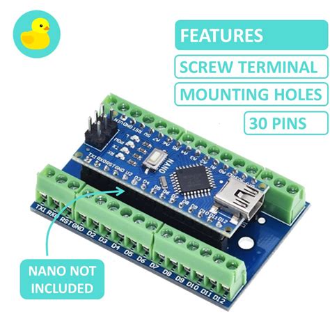 Image result for Screwless Terminal Block Arduino