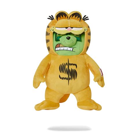 Hiyath -Sprayground Limited Edition Garfield Money Bear Backpack Unisex ...