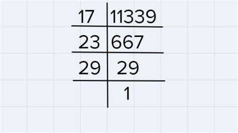 prime factors of 11339 - Brainly.in