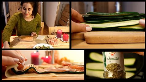 LASAGNE ZUCCHINI RÖLLCHEN REZEPT   Zucchini Rezept einfach  