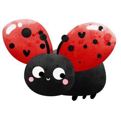 cute lady bug 25173955 PNG