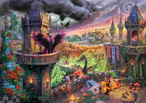 Quebra Cabecas Da Disney Thomas Kinkade Quebra Cabeça Thomas Kinkade