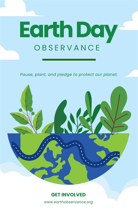 Free Earth Day Poster 2025 Templates to Edit Online