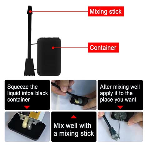 Buy Metal bonding Repair Paste, Super Glue Repair Gel Paste(A+B), Metal ...