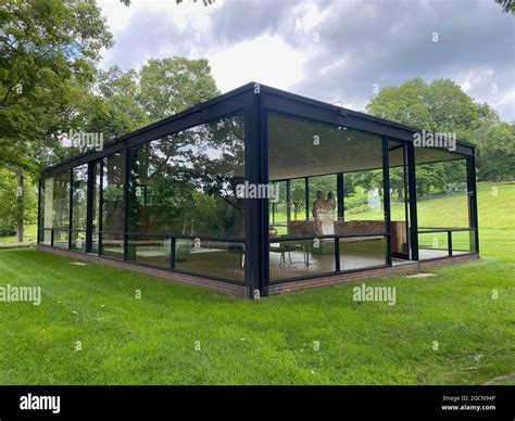 New Canaan, Connecticut, USA. 30th July, 2021. Philip Johnson's Glass ...