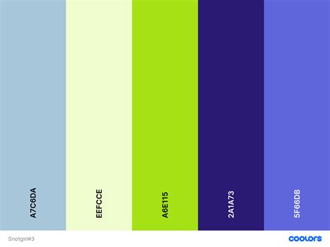 Cool Color Palette