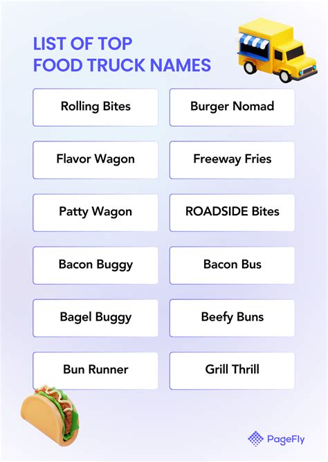 350+ Food Truck Names (Generator Included) 🚚