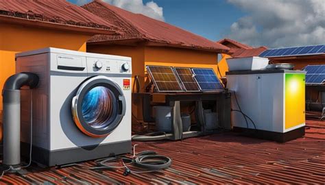 Image result for Simple Solar Setup for Washing Machine