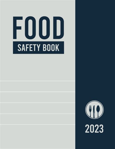 Buy Food Safety Book 2023: Food Temperature Log Book With Inventory ...