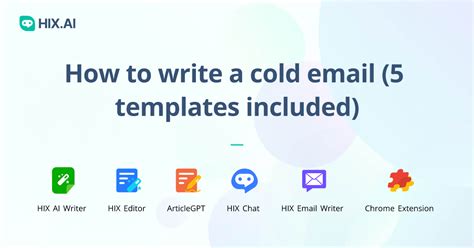 Image result for Writing a Cold Email