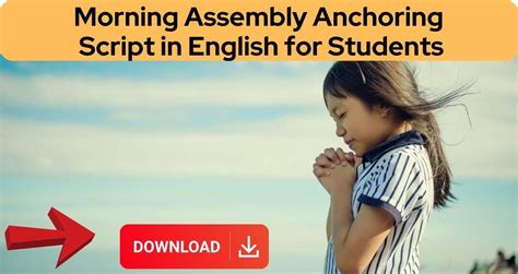 Image result for Anchoring Script for Morning Assembly