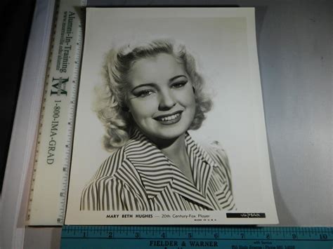 Actress Mary Beth Hughes