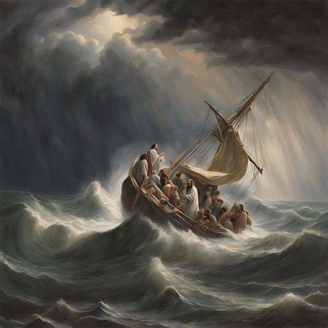Download Jesus, Storm, Disciples. Royalty-Free Stock Illustration Image - Pixabay