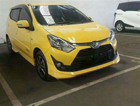 2017 Toyota Agya spied undisguised for the first time