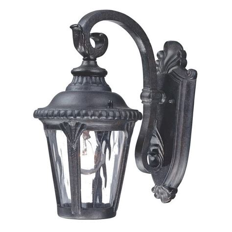 Acclaim Lighting Surrey 12-1/4-in Black Gold Outdoor Wall Light at ...