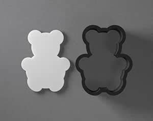 Buy EROTNGO Teddy Bear Toy Shape Cookie Polymer Clay Cutter with Sharp ...