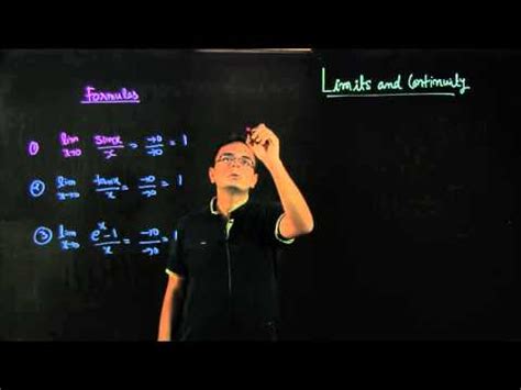Important Limits and Continuity Important Formulas Formulas for JEE and ...
