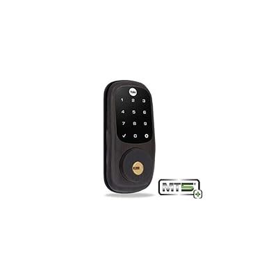 Buy Mul-t-lock MT5 Cylinder with Yale Real Living Electronic Deadbolt ...