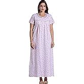 Buy 9shines Label Stylish Cotton Blend Nighty Maxi for Women | Full ...