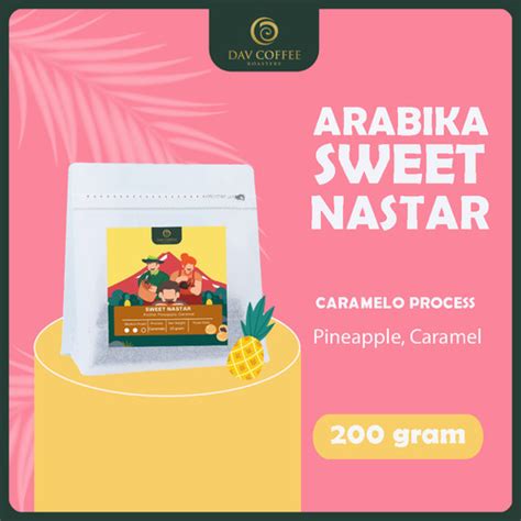Jual Biji Kopi Bubuk Arabika Kerinci Caramelo/ Sweet Nastar 200 gr ...