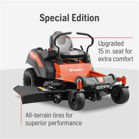 Shop Husqvarna Z254F 23-HP V-twin Hydrostatic 54-in Collection with ...