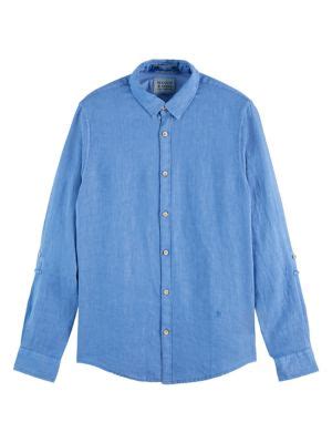 Regular-Fit Linen Shirt