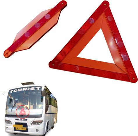 Allpartssource Foldable Warning Triangular Reflector Road Safety ...