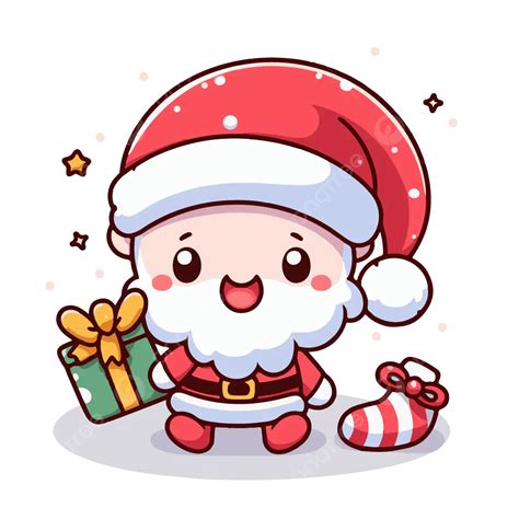 A Cute Happy Merry Christmas Cartoon Vector, Cute Merry Christmas Image ...