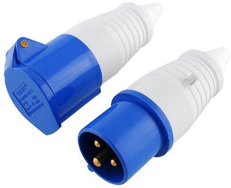 PAYTON MALE AND FEMALE INDUSTRIAL SOCKET AND PLUG WIRE CONNECTOR 16A 3 ...