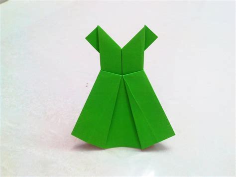Image result for Origami Paper Dress Tutorial